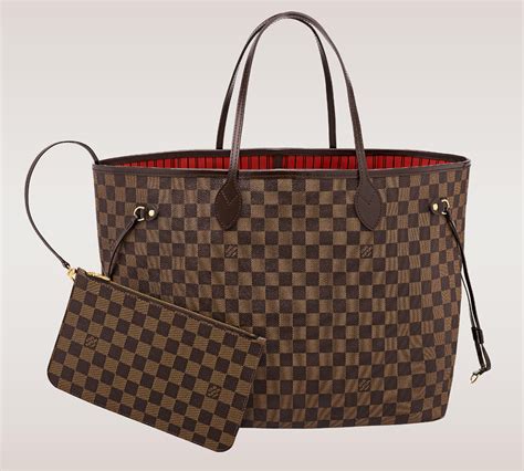 louis vuitton tote size